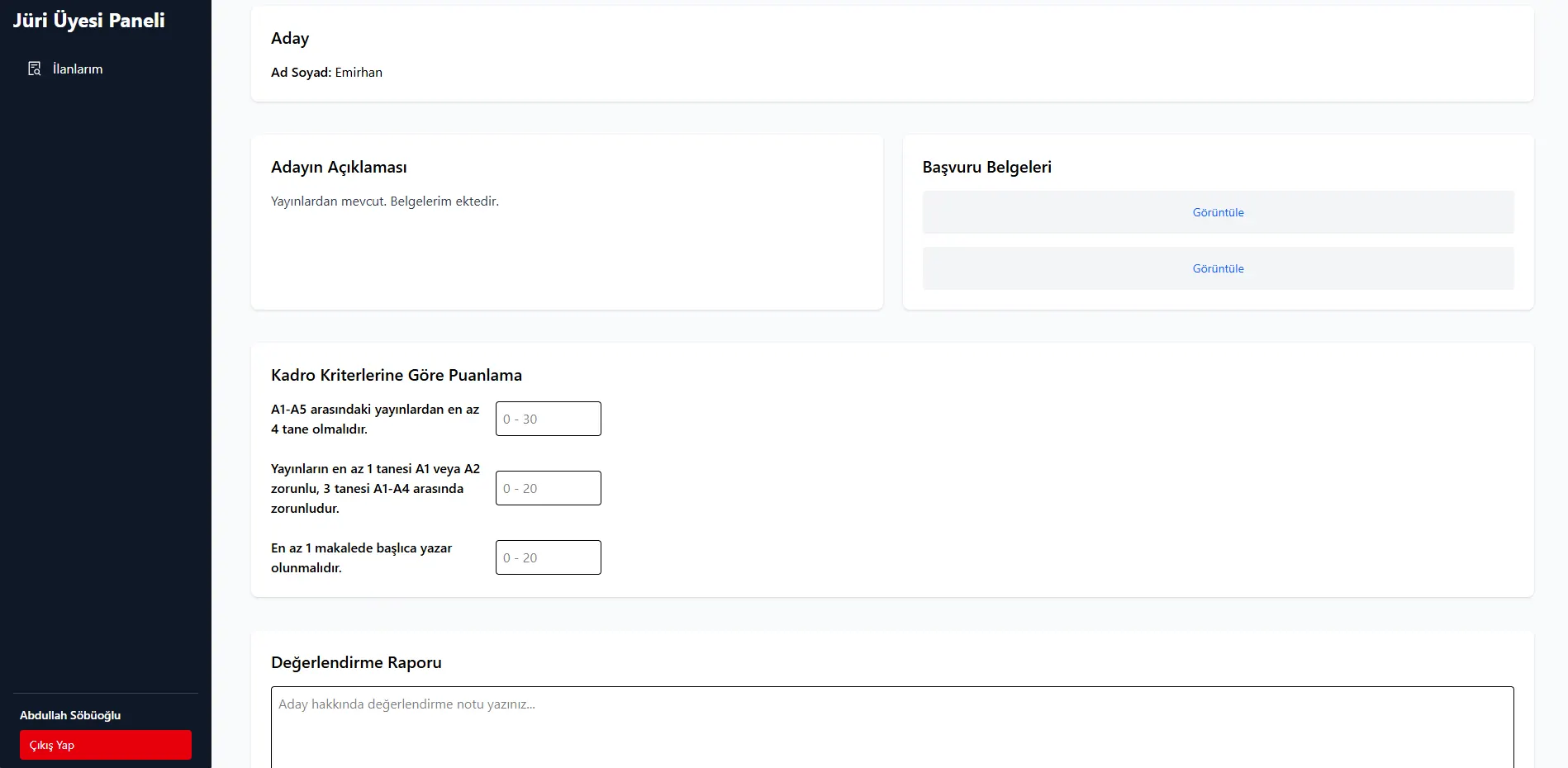 Akademik Portal — ekran görüntüsü 4