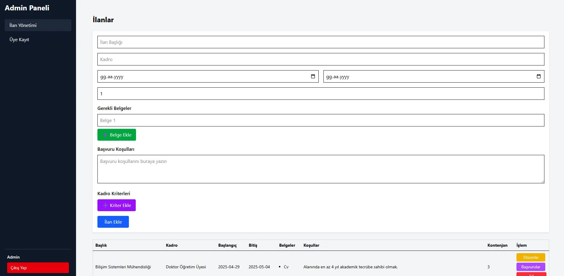 Akademik Portal — ekran görüntüsü 5